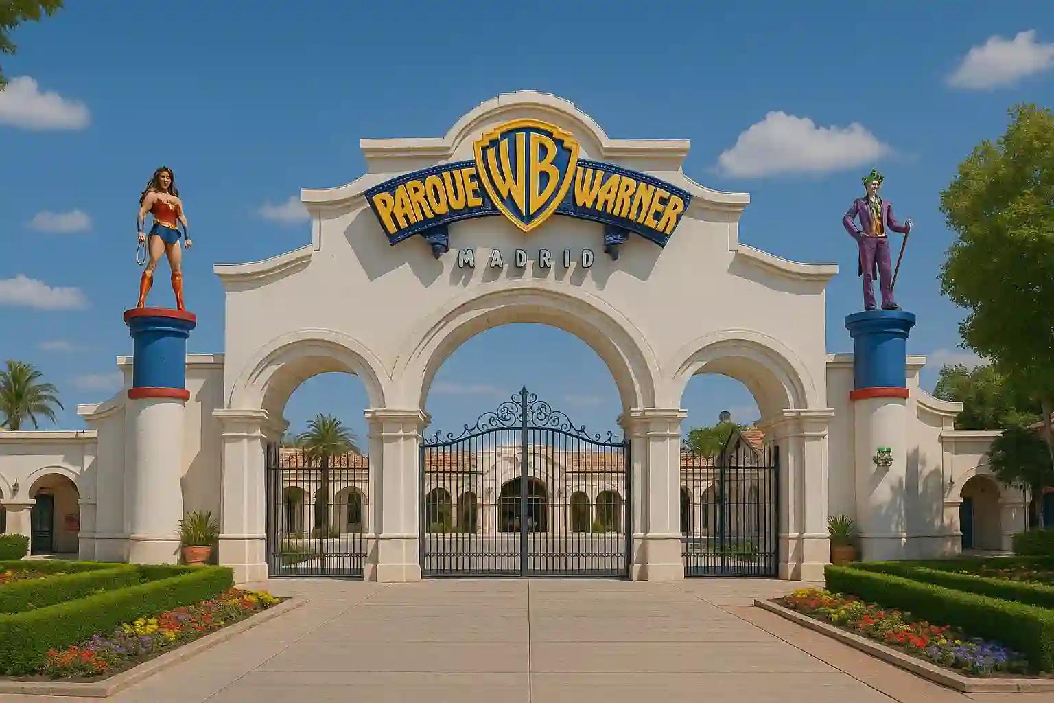 Parque Warner Madrid – entry tickets and DC Comics rides