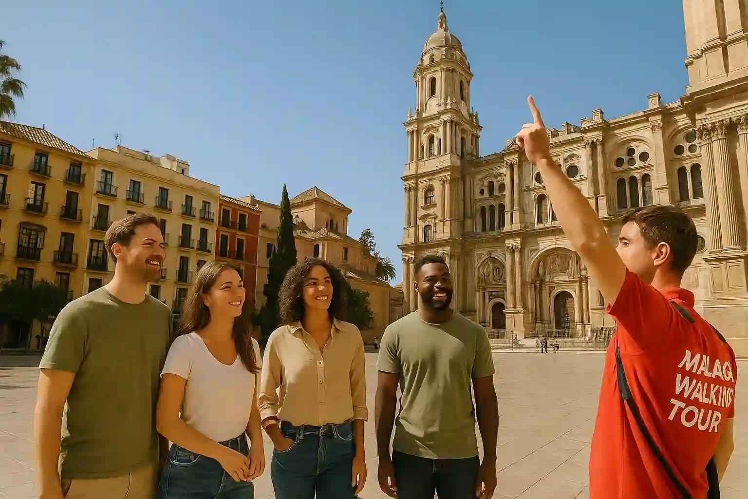 Guided walking tour through Málaga’s historical centre with a local guide