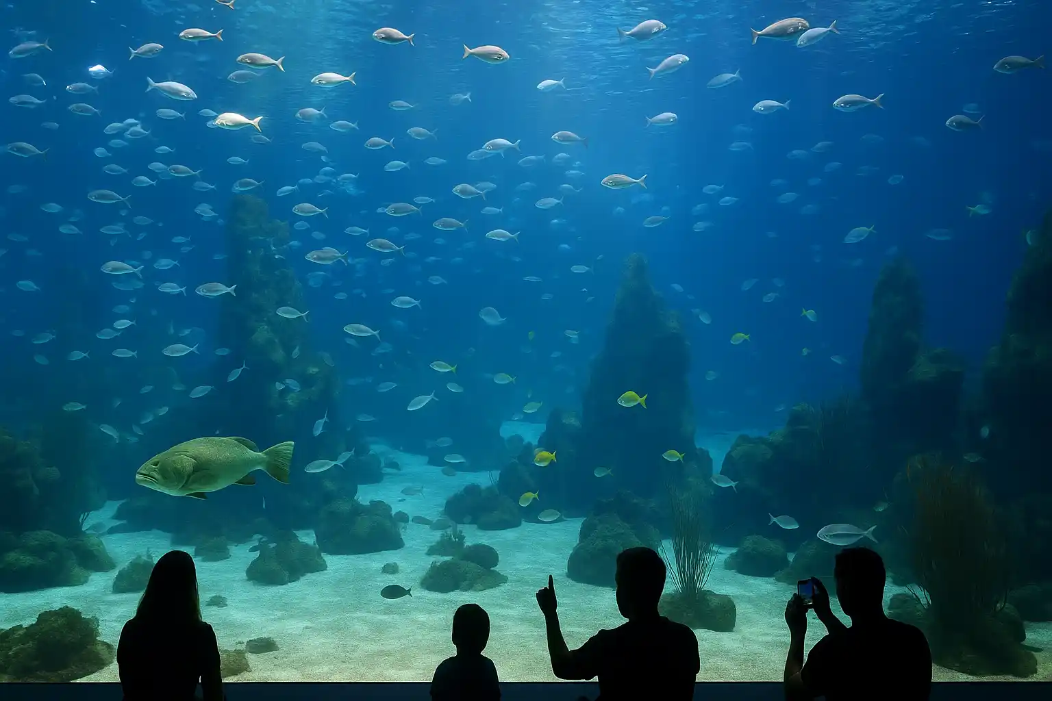 Palma Aquarium exterior with Mediterranean light and family-friendly entrance