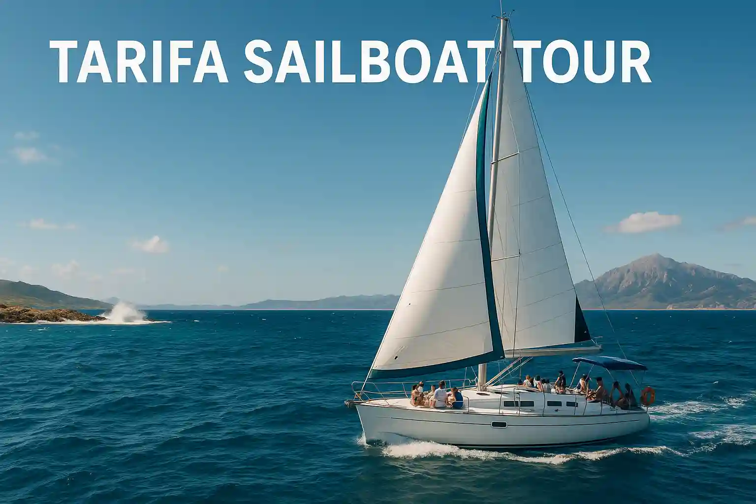 Sailboat tour in Tarifa with snorkelling and views of the Strait of Gibraltar