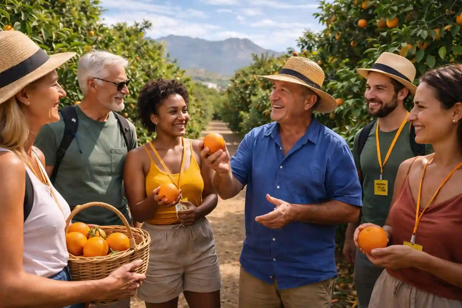 Valencia Orange Farm Tour — fresh oranges picked from Huerto Ribera orchards in the Valencian Huerta