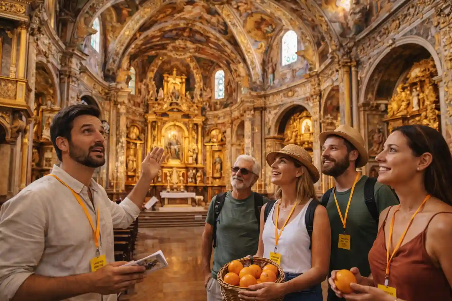 Valencia St Nicholas Church Tour — Baroque ceiling frescoes in Valencia's Sistine Chapel