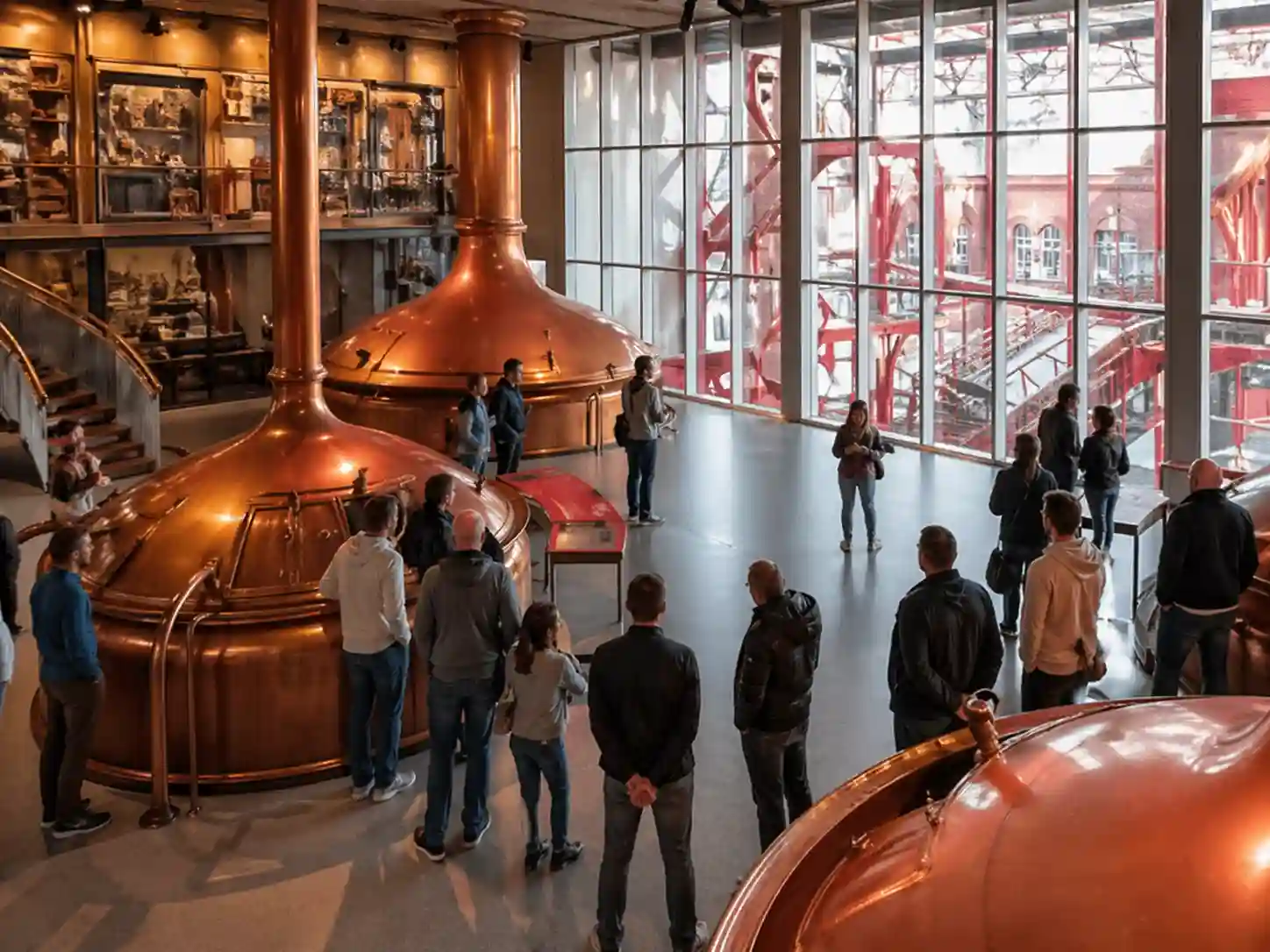 MEGA Mundo Estrella Galicia guided brewery tour in A Coruña — Spain's first beer museum