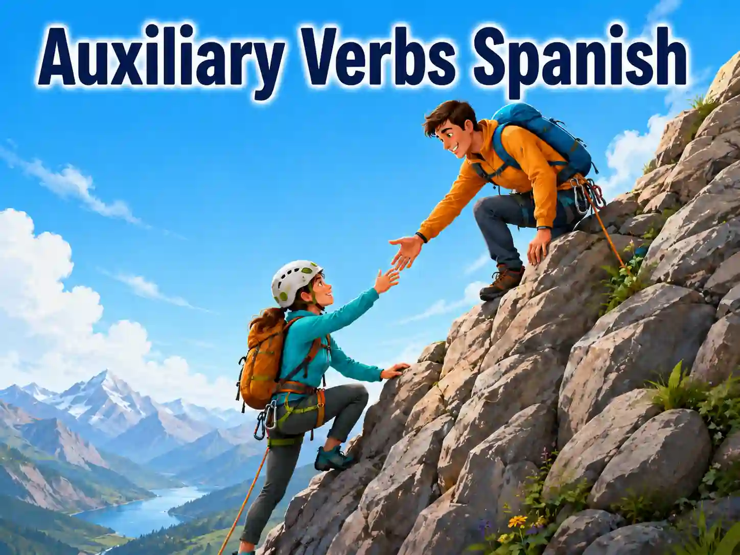 Auxiliary verbs in Spanish with haber estar ser ir a and tener que