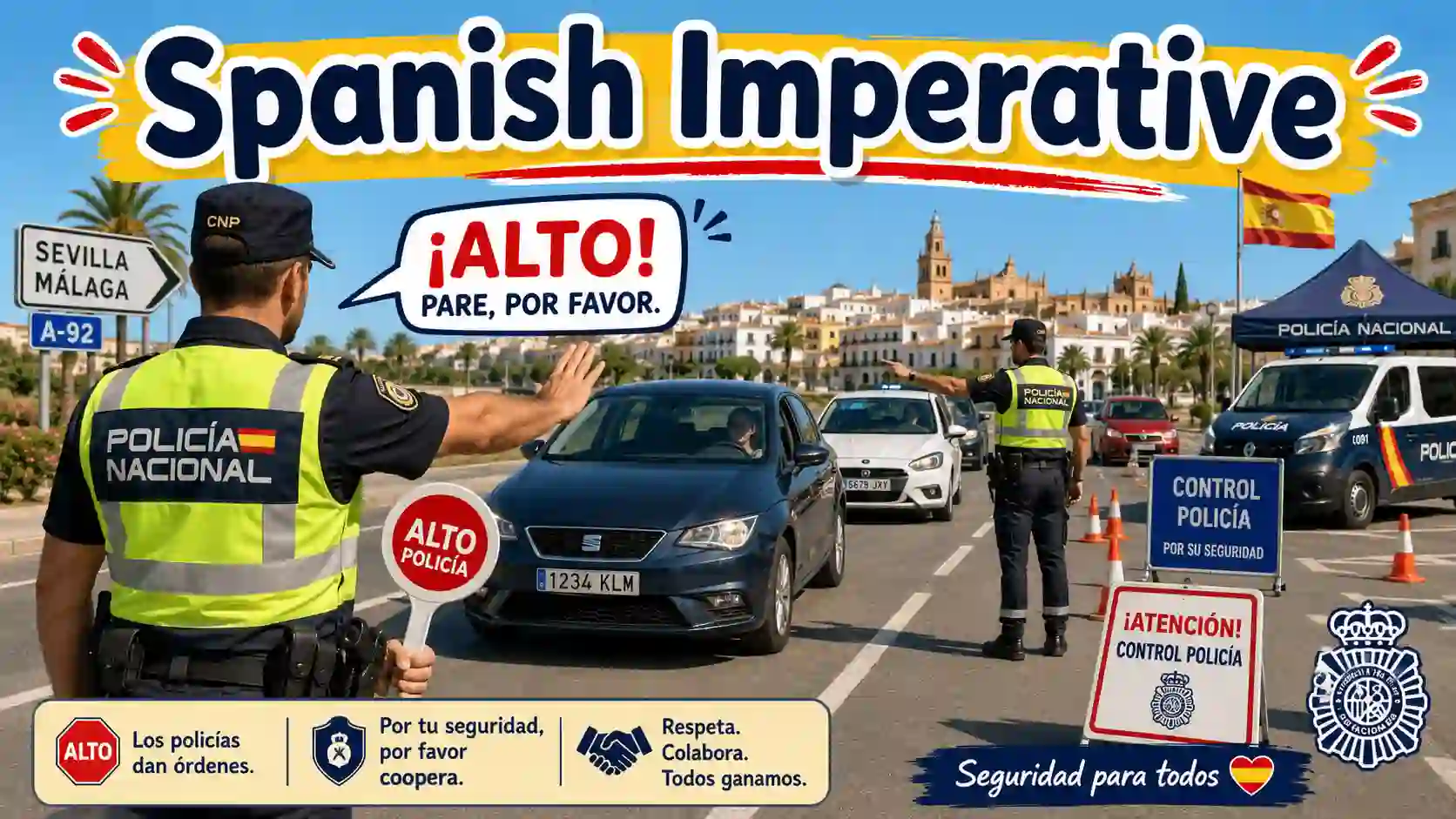 Learn the Spanish imperative for commands, requests and instructions