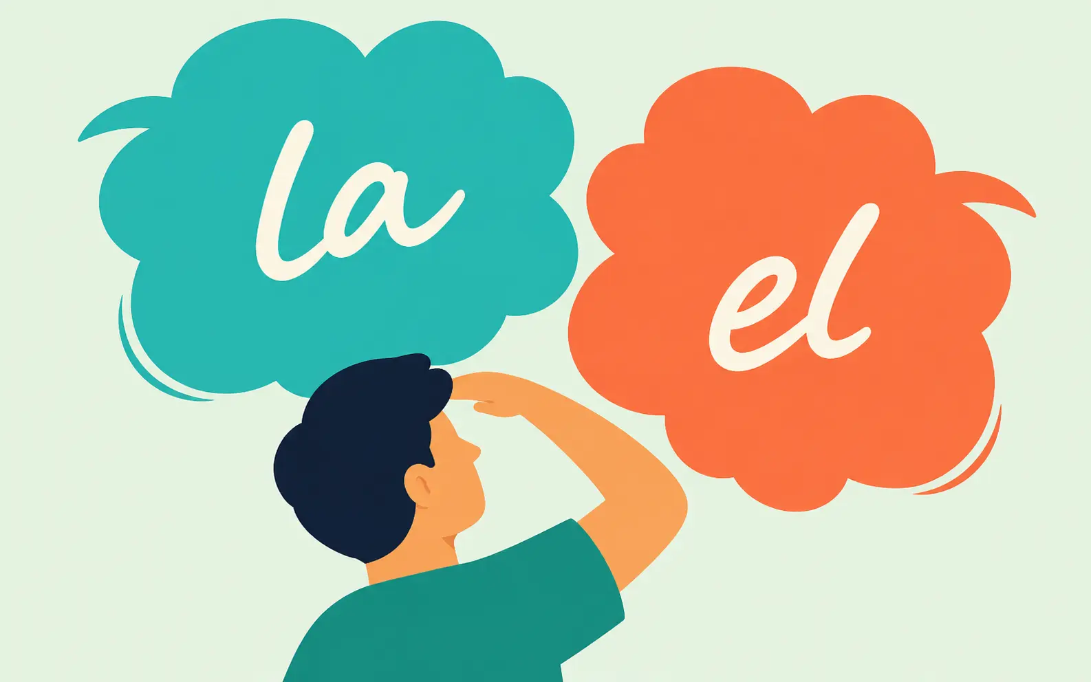 Spanish gender masculine and feminine nouns with examples