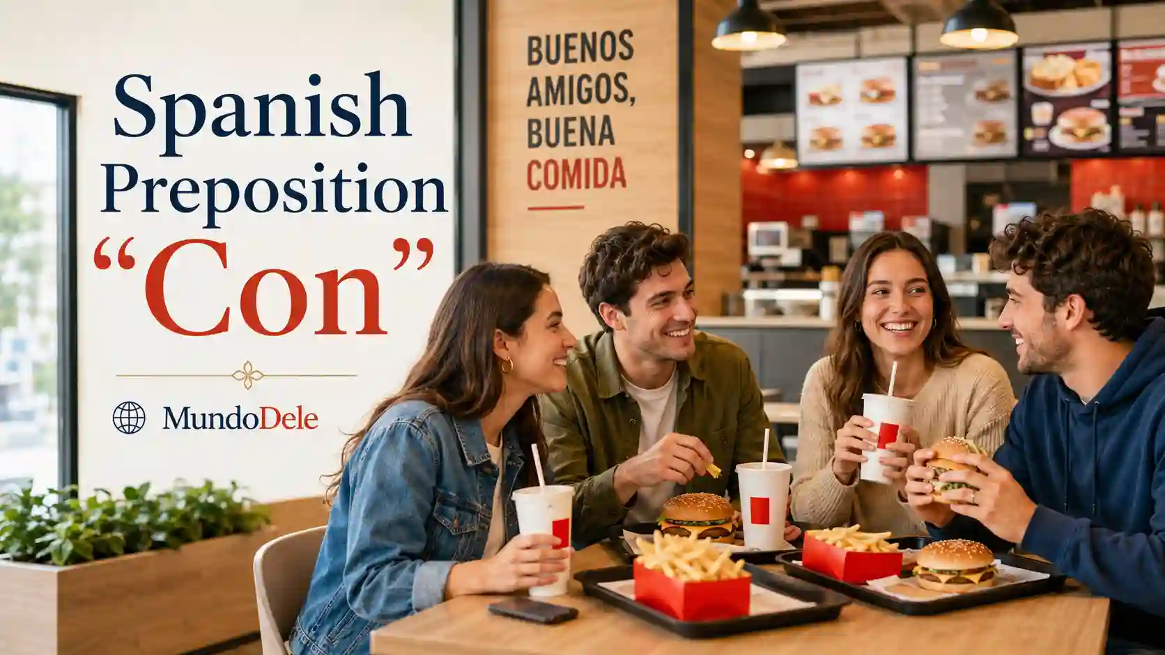 Spanish preposition con with company instrument manner ingredients relationships conmigo contigo and examples