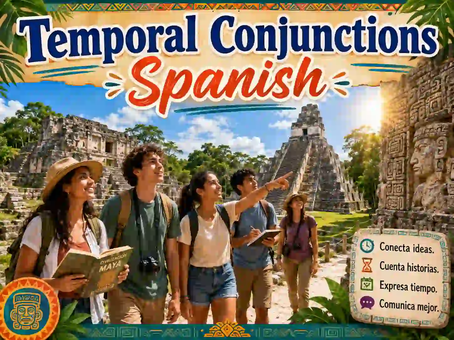 Temporal conjunctions in Spanish with cuando mientras antes de que despues de que and hasta que