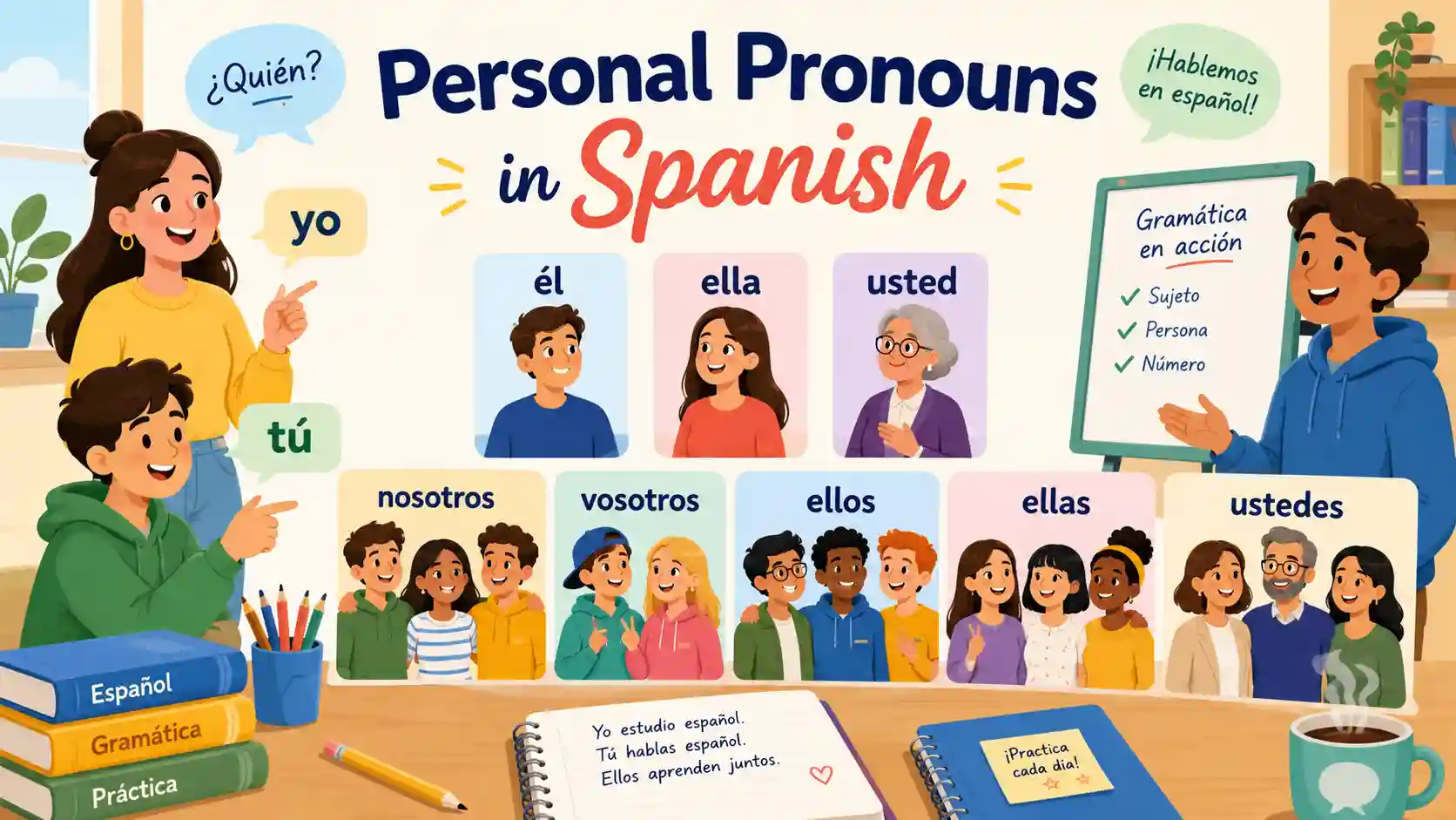 Spanish personal pronouns overview