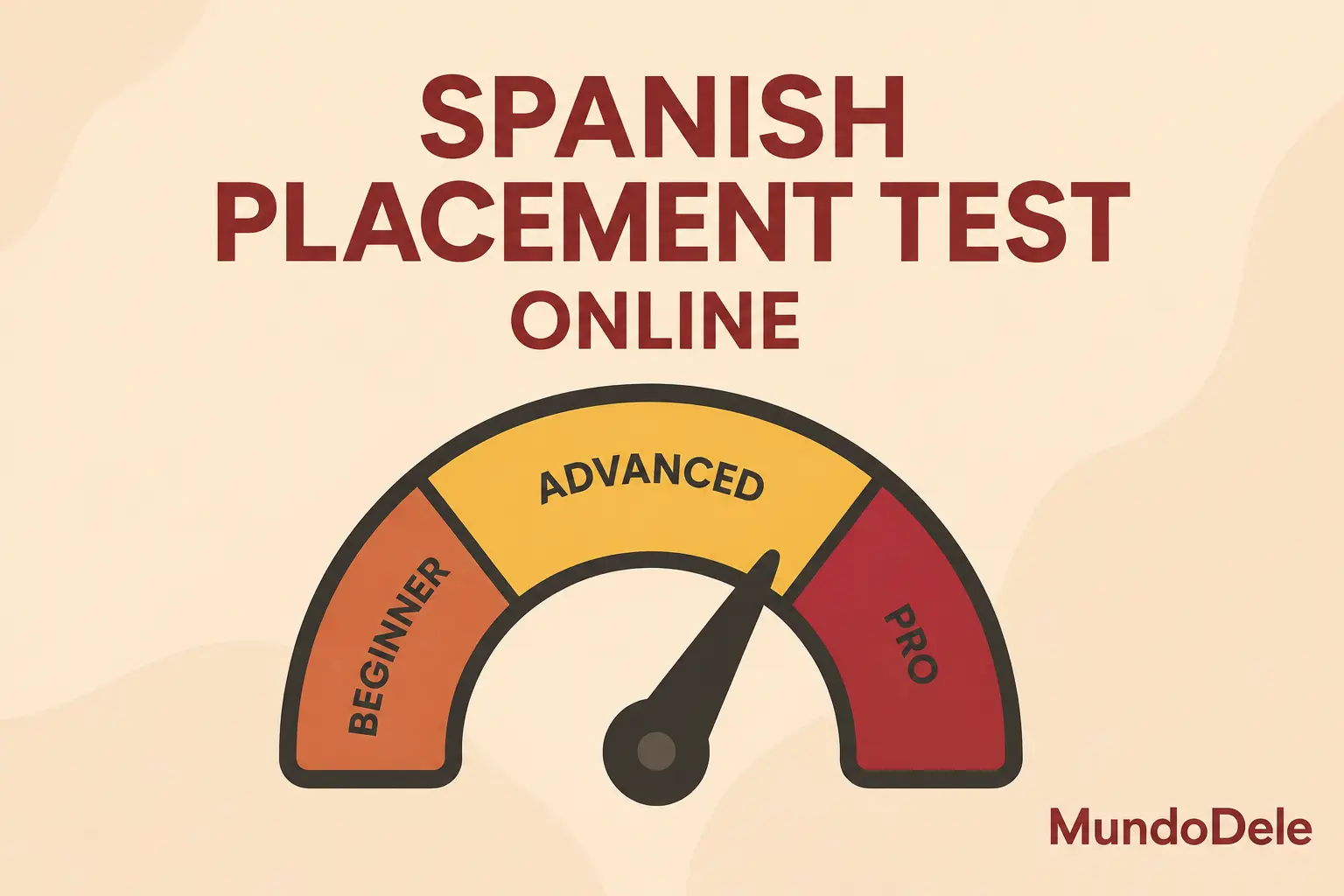 Online Spanish placement test for beginner, intermediate and advanced levels