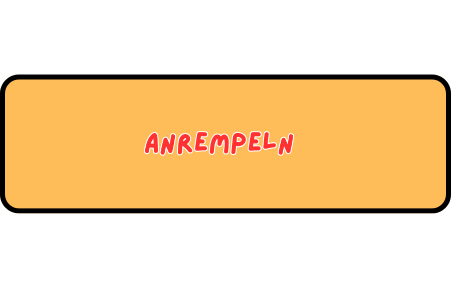 Anrempeln - Spanische Ausdrücke & Vokabeln