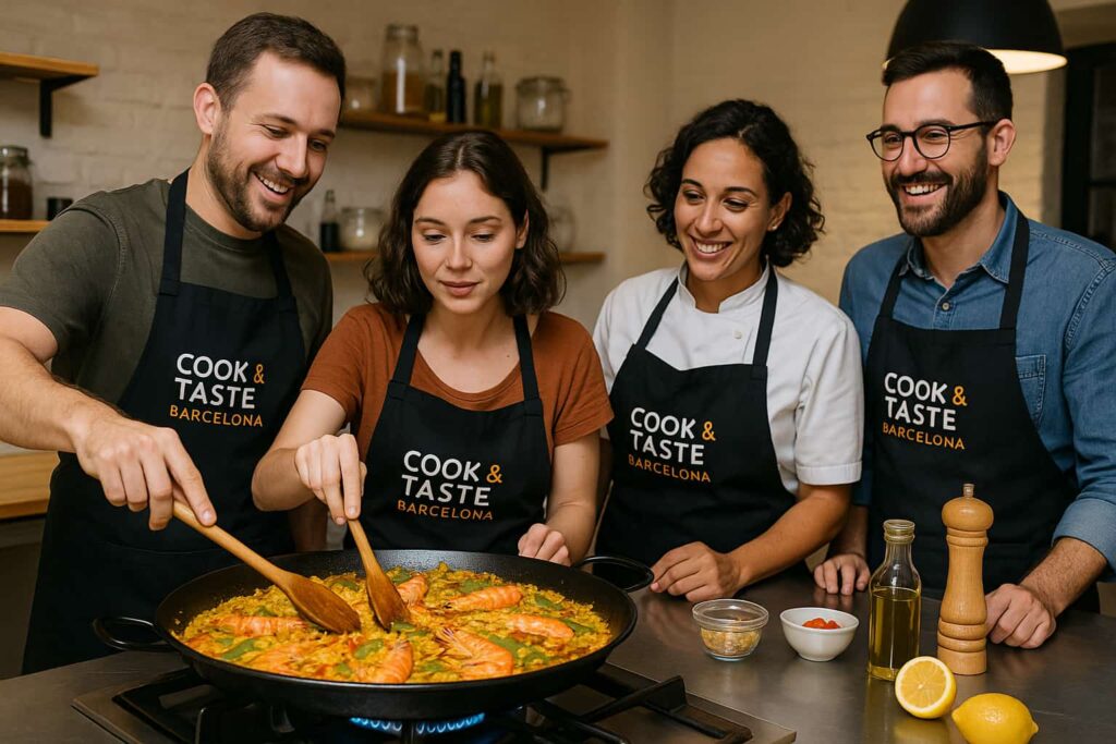 Paella Kochkurs Barcelona