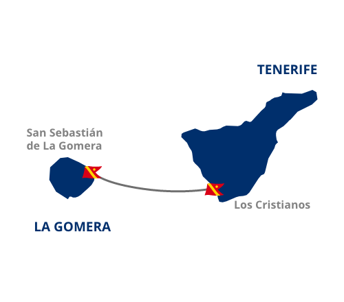 Fähre von Teneriffa nach La Gomera