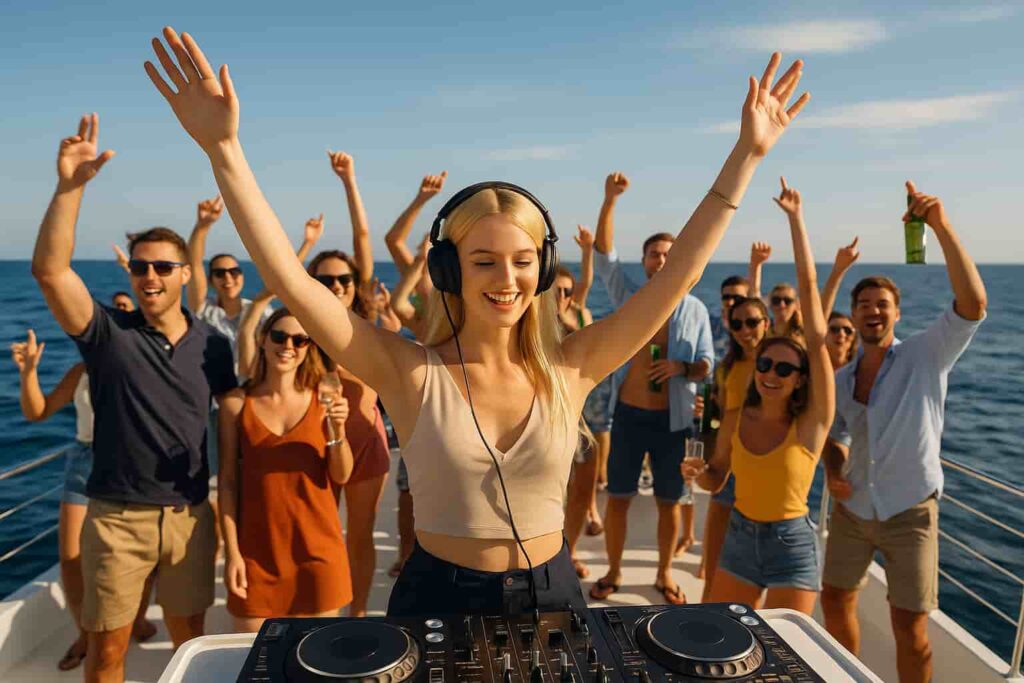 Platja d`en Bossa Ocean Beat Bootsparty