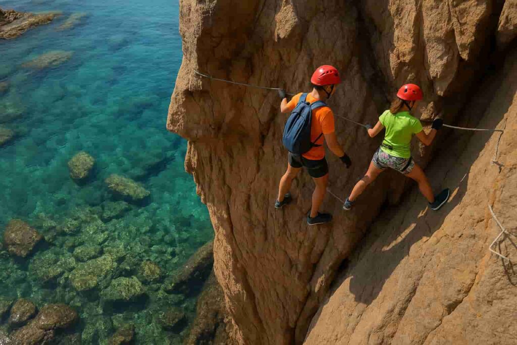 Sant Feliu de Guíxols Klettertour