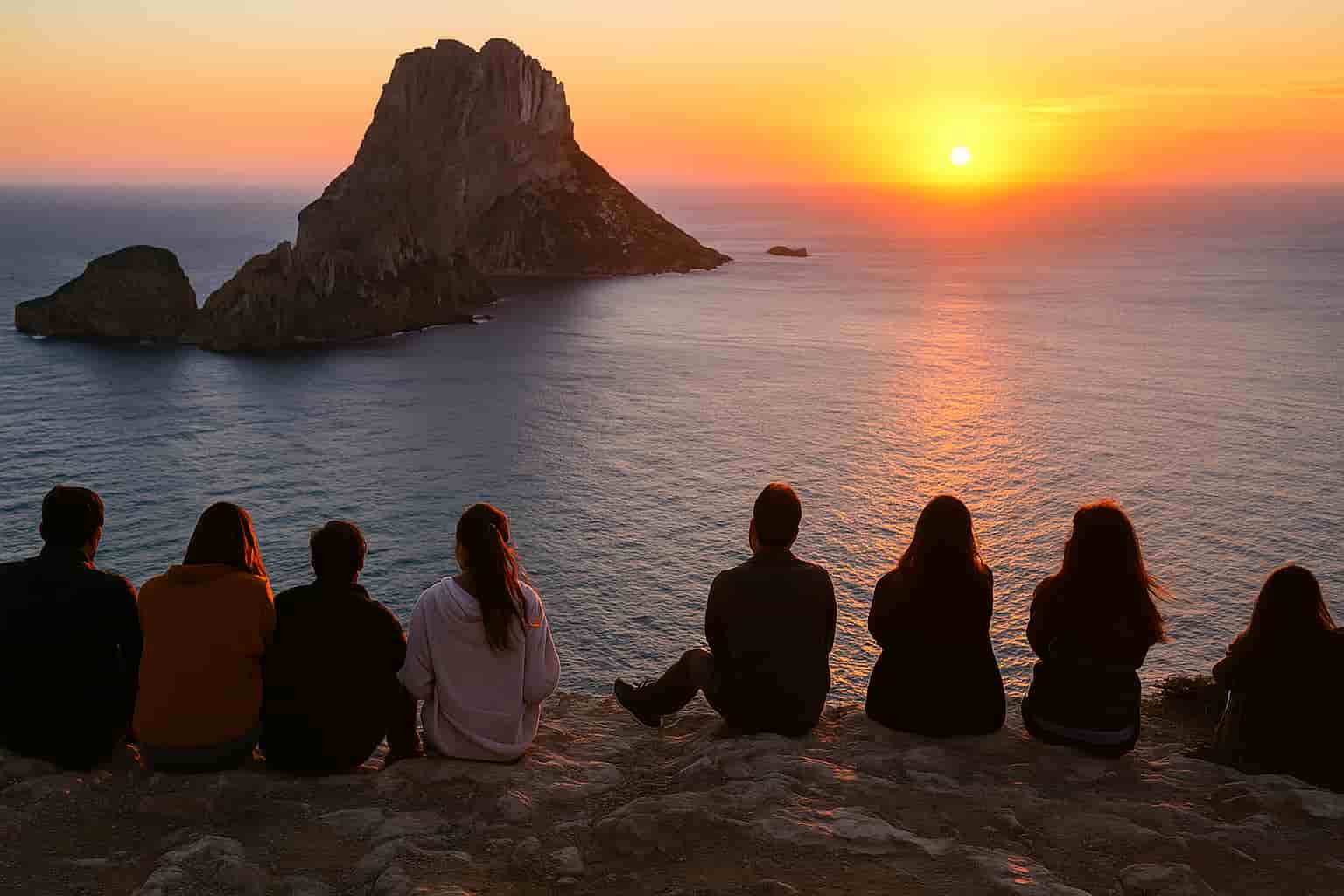 Es Vedrà 1 Sonnenuntergang bei Es Vedrà – Ibiza