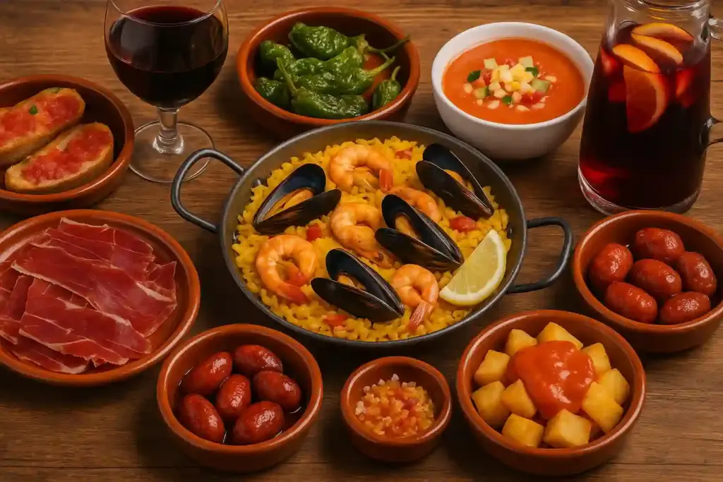 Spanisches Essen & Trinken