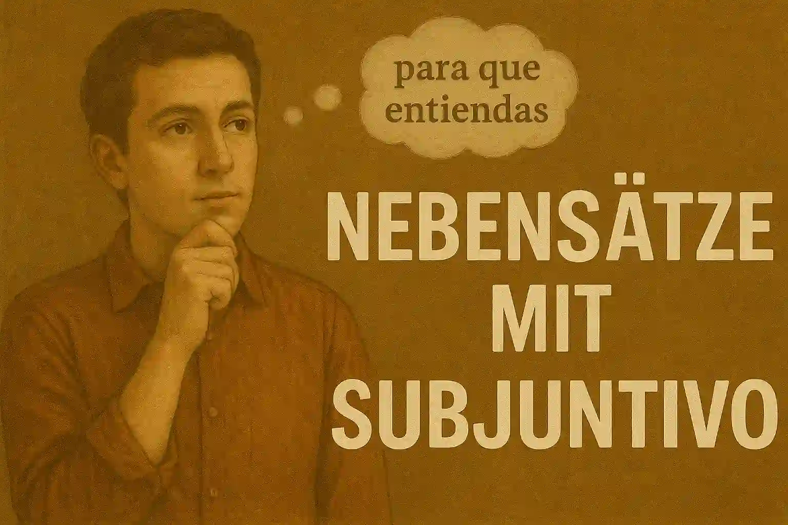 Nebensätze 1 Spanische Nebensätze mit Subjuntivo – Auslöser, Beispiele und Regeln