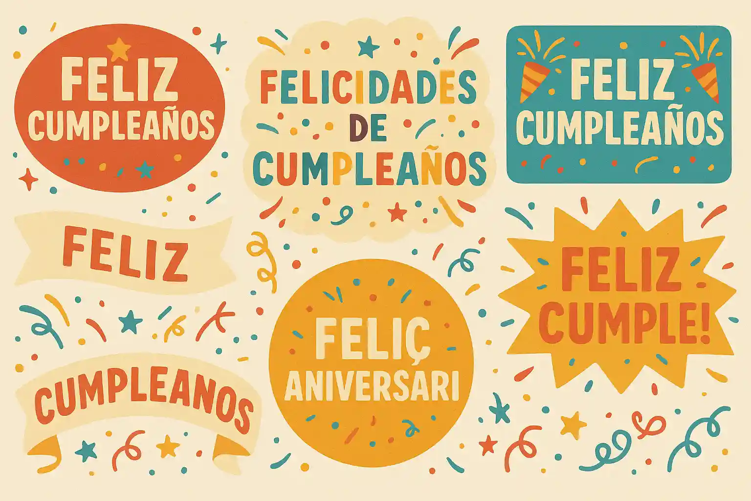 150 spanische Geburtstagsgrüße und Glückwünsche mit Bedeutung und Übersetzung