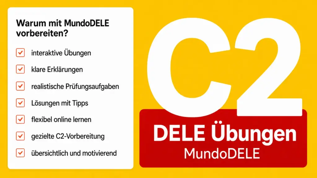 C2 Dele Beispielsprüfung mit Lösungen