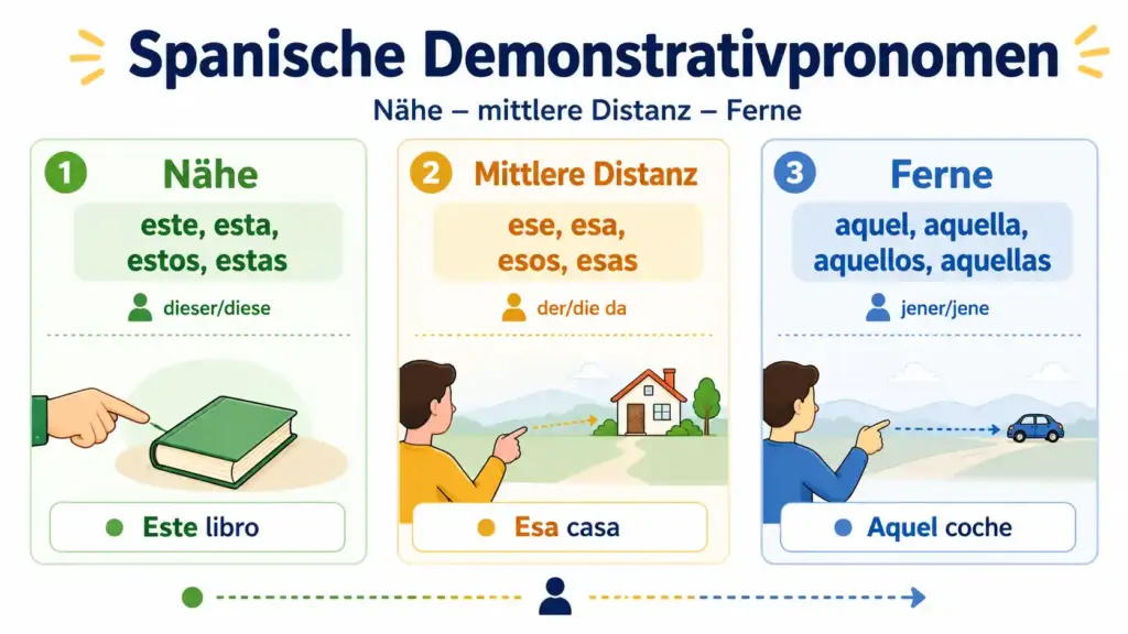 Spanische Demonstrativpronomen