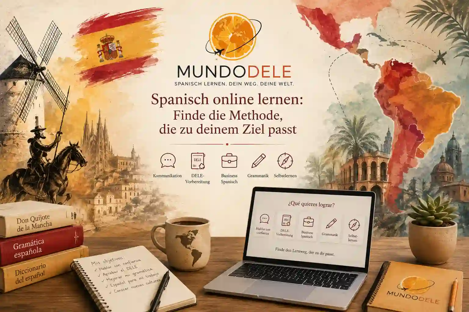 MundoDele – Spanisch online lernen mit Bezug zu Spanien und Lateinamerika