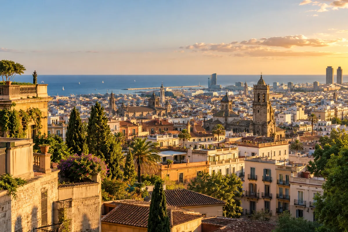 mundoDELE Spanisch, Reisen & Kultur 8 Mediterrane Stadtlandschaft mit Blick aufs Meer