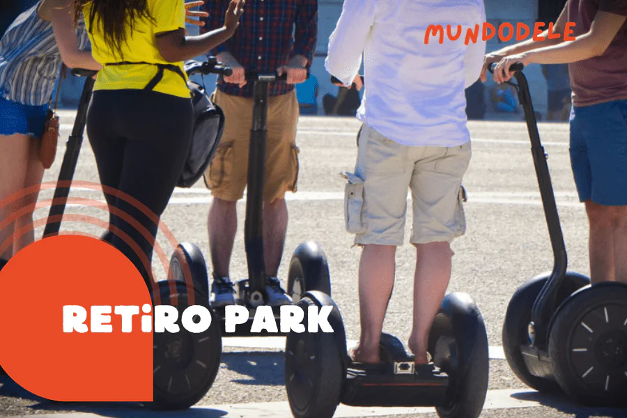 Retiro Park 1 Segway-Tour im Retiro-Park Madrid